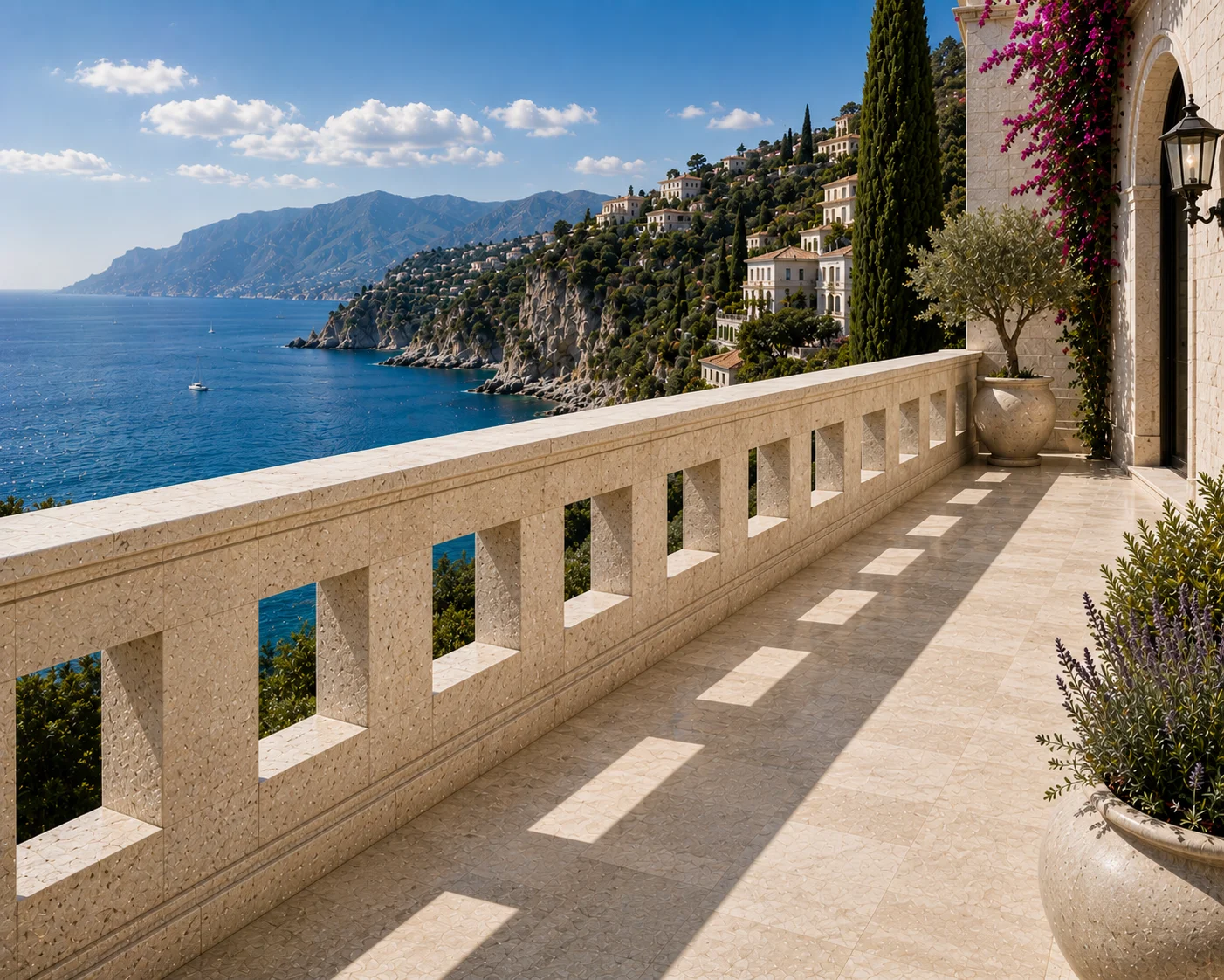 Stone Railings