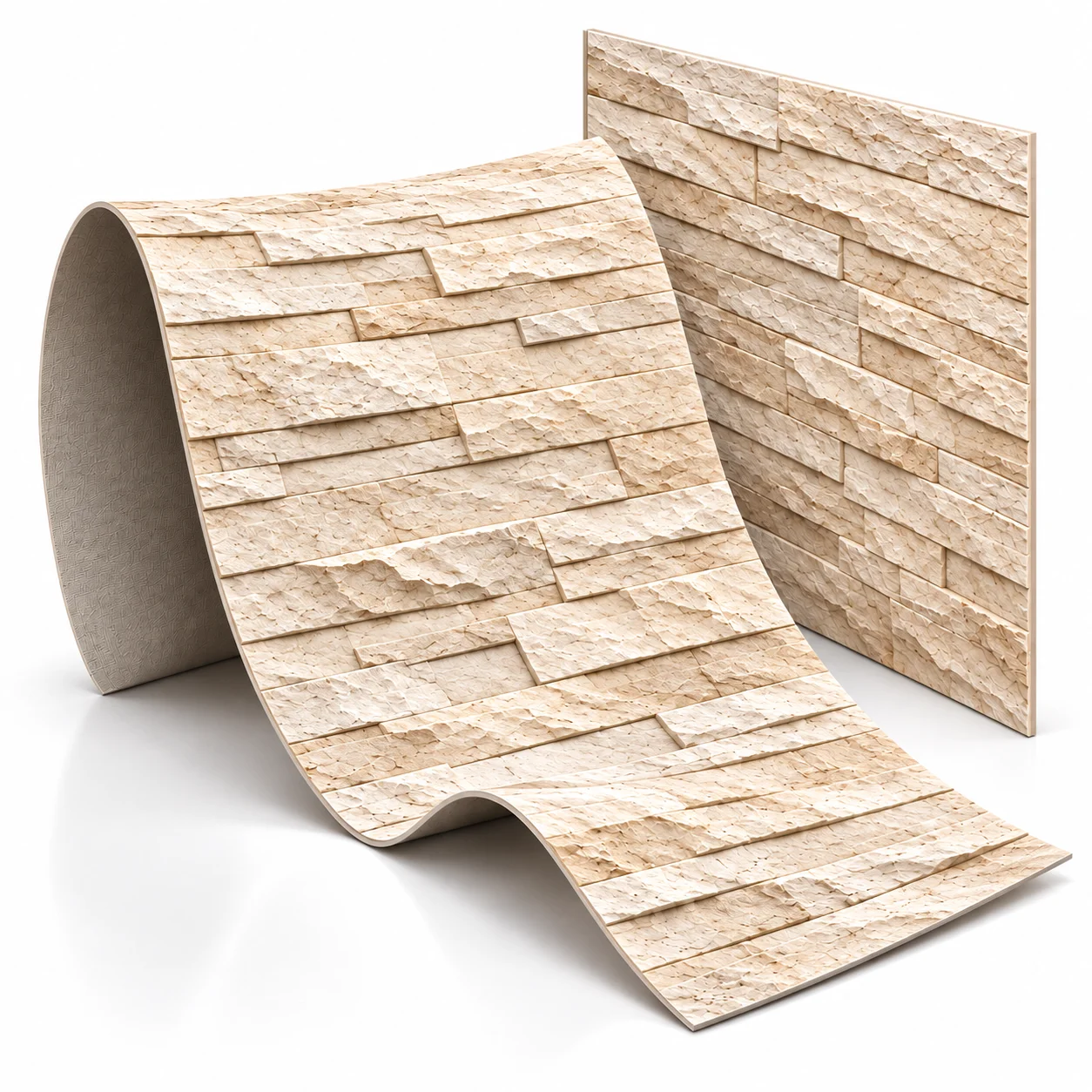 3D Flexible Stone