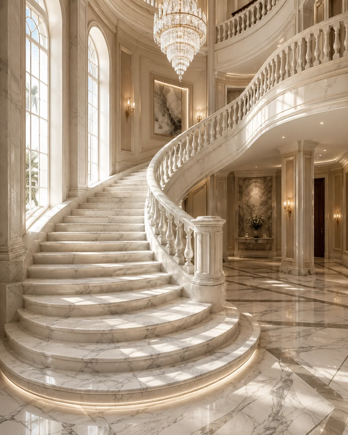 Marble Stairs