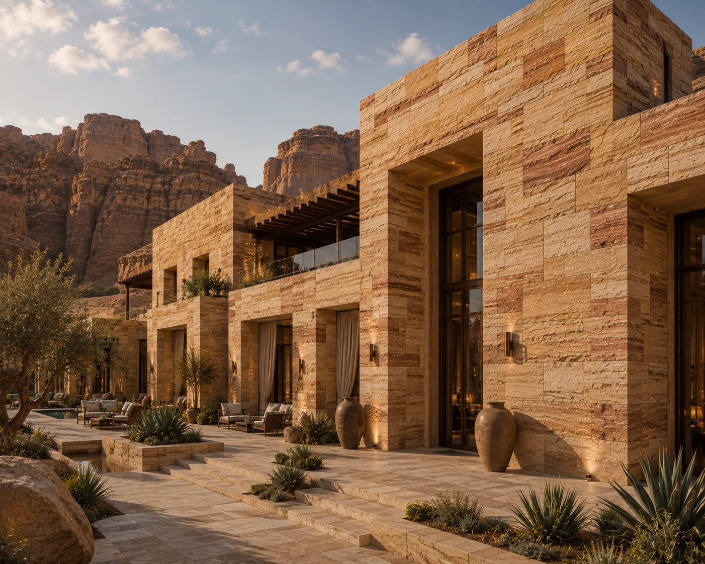 Sandstone Cladding