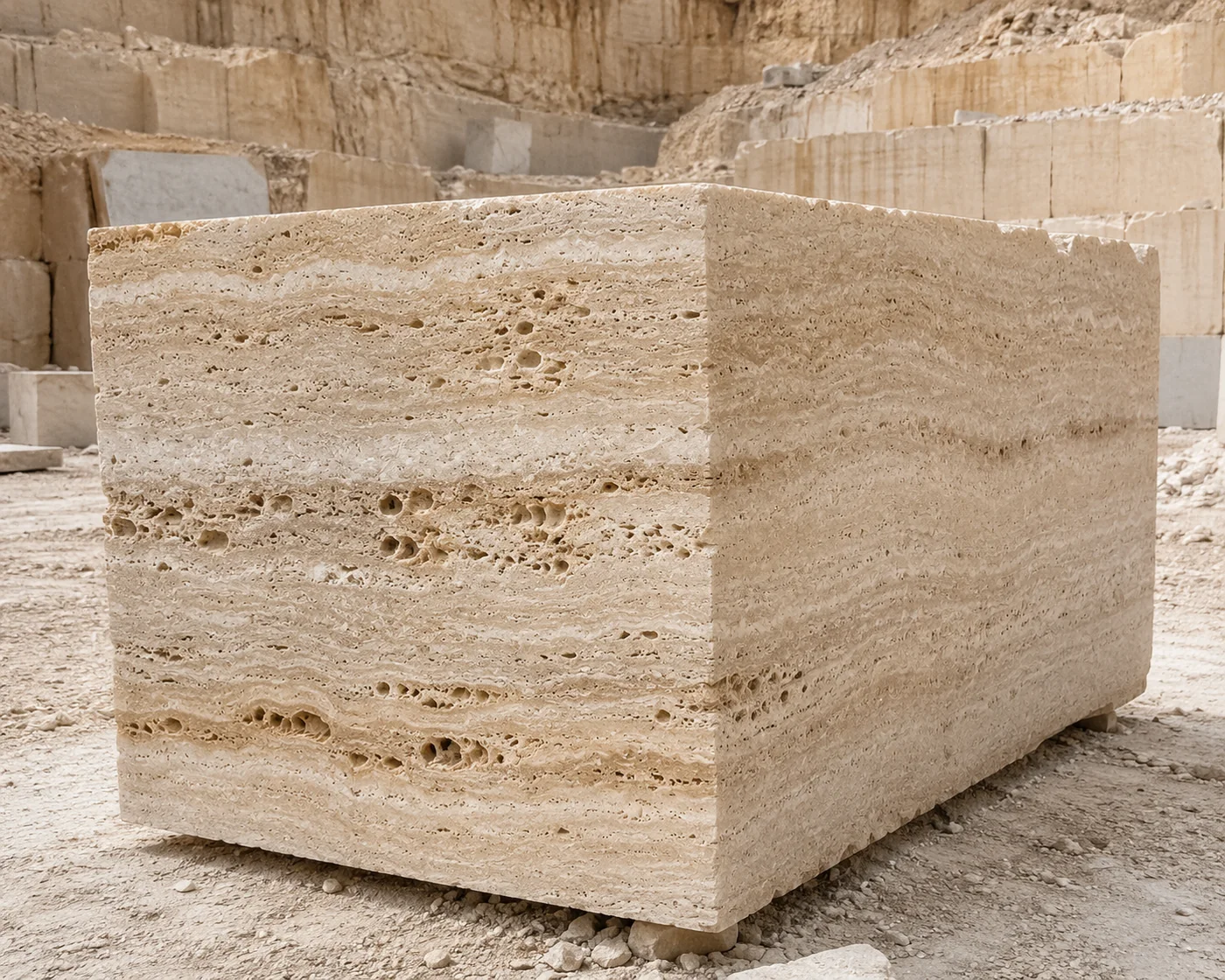 Travertine Blocks