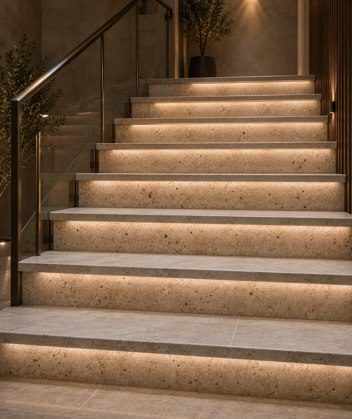 Stone Stair Risers