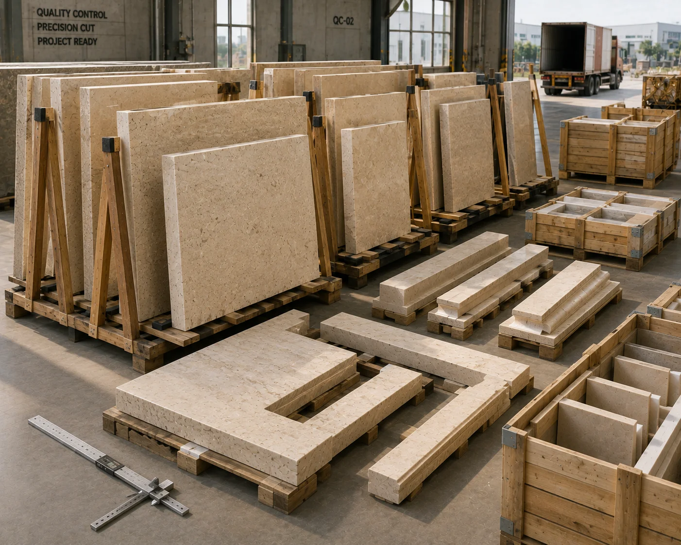Cut-to-Size Limestone